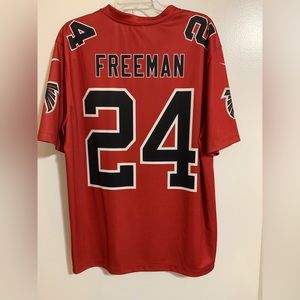 Men’s Nike On Field Devonta Freeman Color Rush Jersey Size L Worn Once